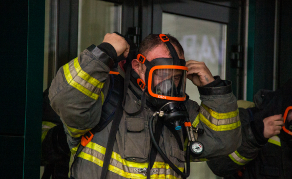 Пожар на предприятии локализован Пожар на предприятии локализован